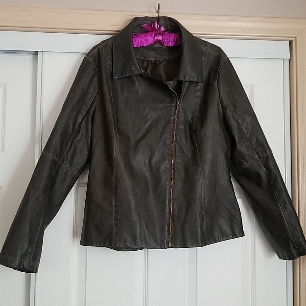BAGATELLE Vegan leather jacket
